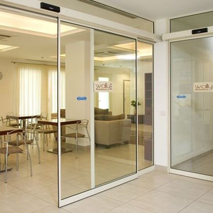 Profilo per porta scorrevole - TK series - FAAC SpA - in lega d'alluminio / rettangolare / per telai