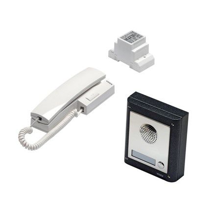 Citofono audio - UK-4K series - FAAC SpA - di controllo accessi / da parete / in acciaio inossidabile