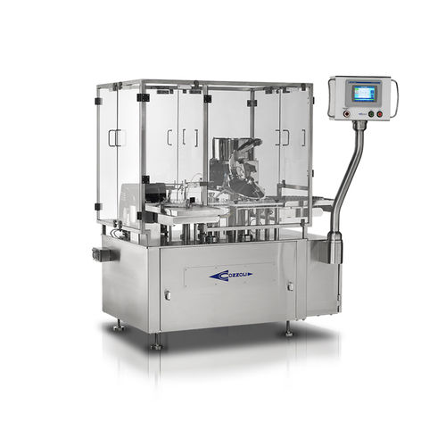 Riempitrice tappatrice per liquido - FSV50 - Cozzoli Machine Company - per l'industria farmaceutica / automatica
