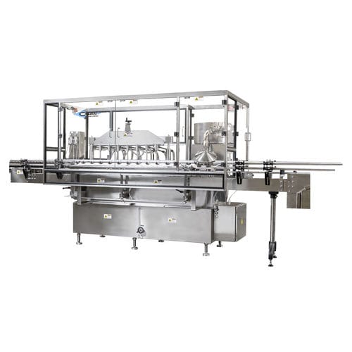 Riempitricie tappatrice automatica - VR840S - Cozzoli Machine Company - per prodotti farmaceutici / monoblocco / asettica