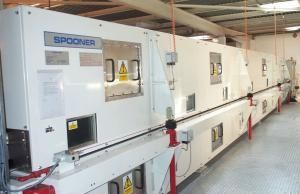 Essiccatore ad aria calda - Spooner Industries - continuo / per l'industria dell'imballaggio / con nastro trasportatore