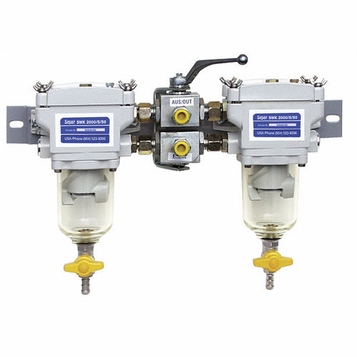 Filtro separatore per carburante - SWK-2000-5 series - Separ of the Americas, LLC - ad acqua