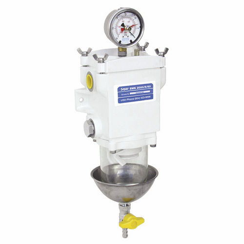 Filtro separatore per carburante - SWK-2000-10 series                       - Separ of the Americas, LLC - ad acqua