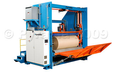 Avvolgitrice per tessuti - ASW Series - Pyradia - automatica