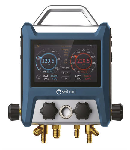 Manifold a 4 vie - BE COOL M4 - Seitron SpA - a vuoto / per climatizzazione / digitale