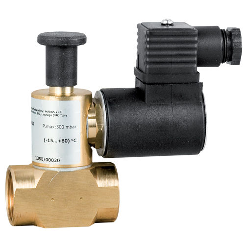 Valvola elettrica - EVGBAF, EVGRAF, EVGRCF series  - Seitron SpA - di arresto / per gas / compatta