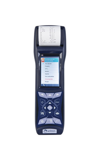 Analizzatore per gas di scarico - Chemist 600 - Seitron SpA - di gas / di temperatura / portatile