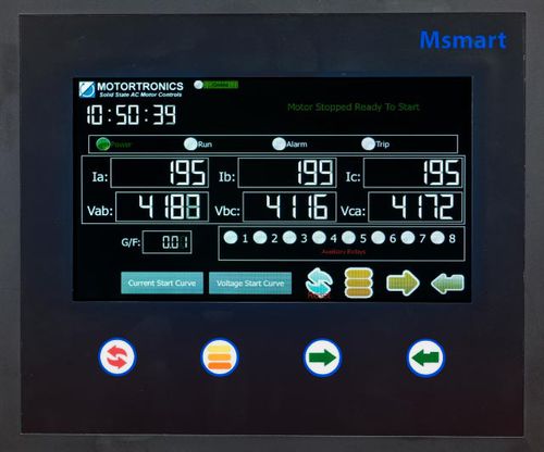 HMI per informazioni - Msmart - Motortronics - touch screen / ad incastro / robusto