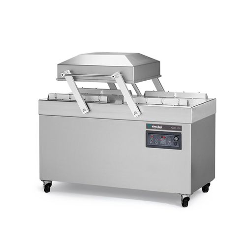 Macchina di confezionamento automatica - Polar 2-50 - Henkelman B.V. - sottovuoto / a doppia campana / per liquidi