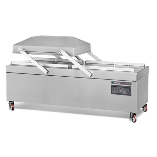 Macchina di confezionamento automatica - Polar 2-95 - Henkelman B.V. - sottovuoto / a doppia campana / per liquidi