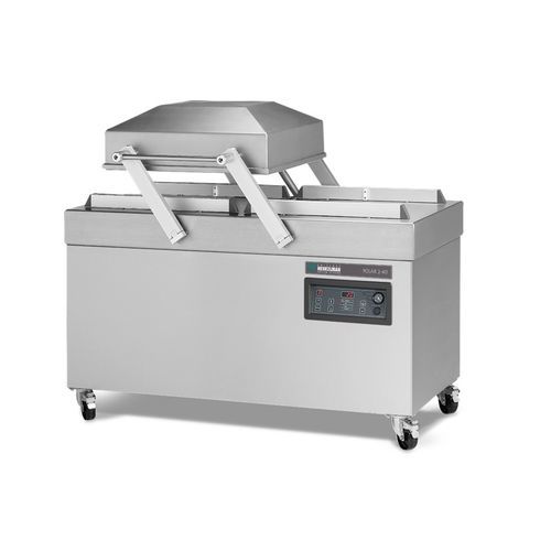 Macchina di confezionamento automatica - Polar 2-40 - Henkelman B.V. - a doppia campana / sottovuoto / con barra saldante