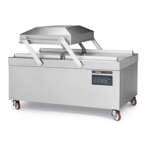 Macchina di confezionamento automatica - Polar 2-85 - Henkelman B.V. - a doppia campana / sottovuoto / con barra saldante