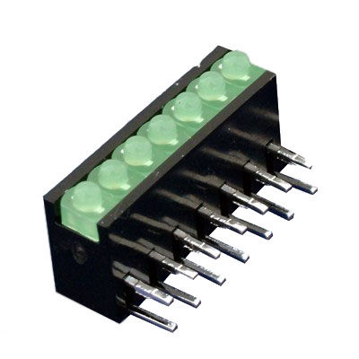 Indicatore di stato - KM2079 Series - KHATOD OPTOELECTRONIC S.r.l. - LED / per circuito stampato