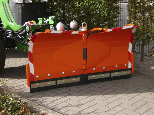 Spazzaneve a V - 06.SB.V series - ATTEC N.V. - compatto / per pala