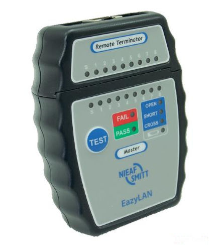 Tester di reti LAN - EazyLAN - Mors Smitt BV - di cablaggio / portatile