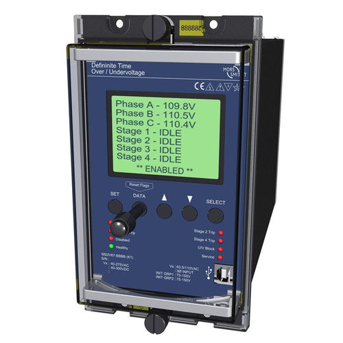Relè di sorveglianza di sovratensione - MS2V67-S series - Mors Smitt BV - di sottotensione / temporizzatore / digitale
