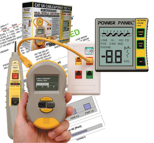 Tester per rete - CPK1000IL2 - Triplett - di rete / di cablaggio / portatile