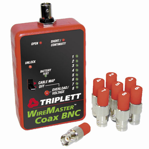 Tester di continuità - WireMaster™ Coax BNC – 3274 - Triplett - di sovratensione / di cavi / ad uso industriale