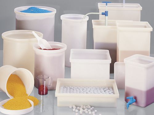 Cassetta in plastica - 3440 series - Bürkle - per campioni / accatastabile