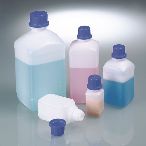 Fiala cilindrica - 0340 series - Bürkle - in HDPE / per laboratorio / ad avvitamento