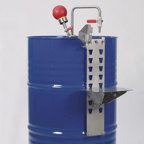 Supporto per fusti - 5618-0200 - Bürkle - per bottiglie / per apparecchio di misura / in acciaio inossidabile