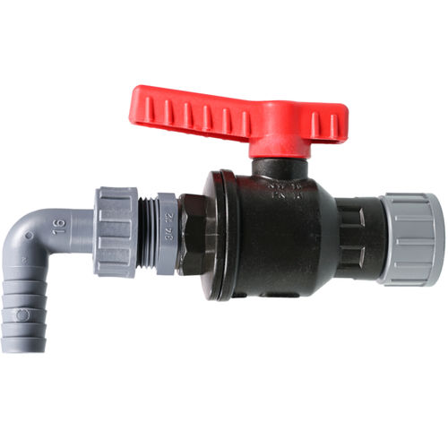 Valvola a sfera - 0500-0100 - Bürkle - a leva / di controllo / per acqua