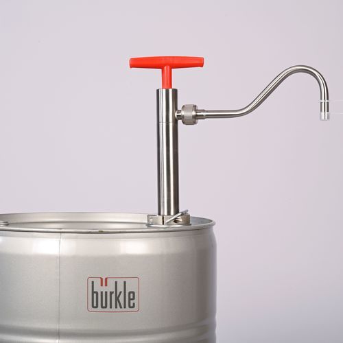 Pompa travaso fusti - 5601-0400 - Bürkle - a pistone / ad acqua / per prodotti chimici