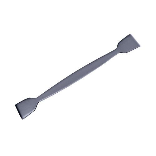 Spatola per laboratorio - 5386-1001 - Bürkle - in acciaio inossidabile / doppia / piatta