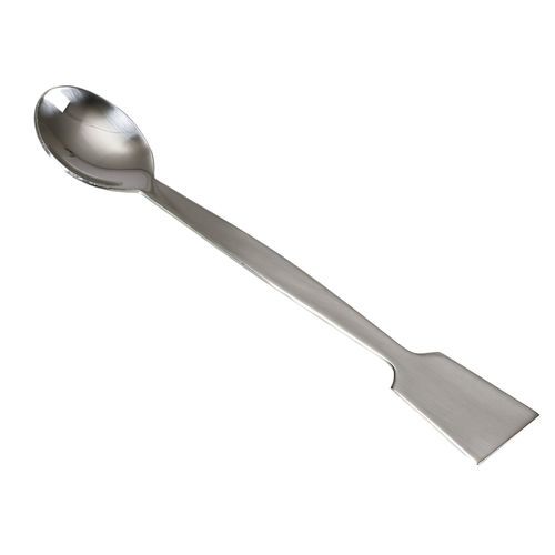 Spatola per laboratorio - 5386-0020 - Bürkle - per campioni / cucchiaio / in acciaio inossidabile