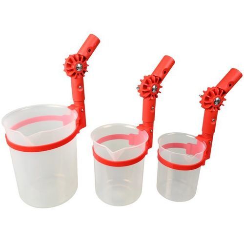 Becher in polipropilene - 5354-0050 - Bürkle - in acciaio inossidabile
