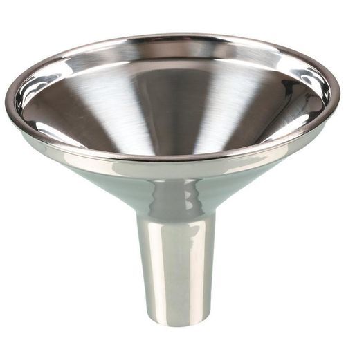 Imbuto per polveri - 9604-0100 - Bürkle - in acciaio inossidabile / filtrante / per liquidi