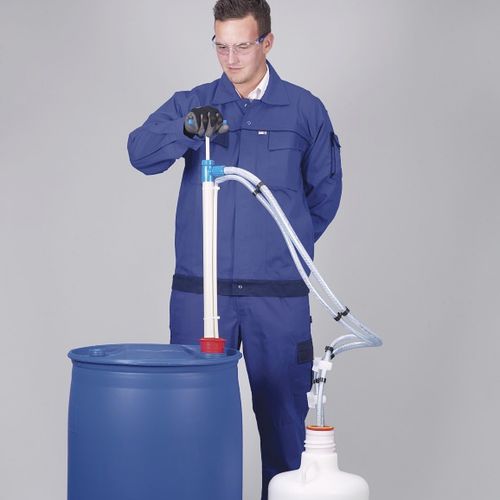 Pompa a pistone - 5610 series  - Bürkle - per ammoniaca / manuale / semisommersa