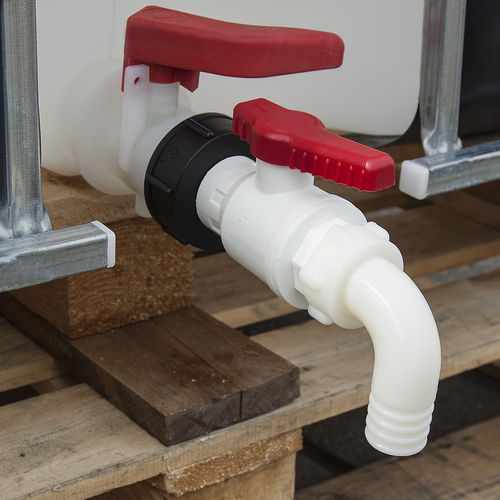 Rubinetto di svuotamento - 0534-0002 - Bürkle - per contenitore IBC / per tubi flessibili