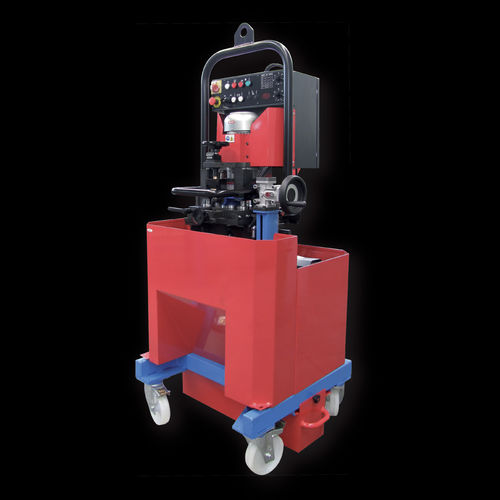 Smussatrice con alimentaziona automatica - Art. 910 - OMCA - elettrica / mobile / per lamiere