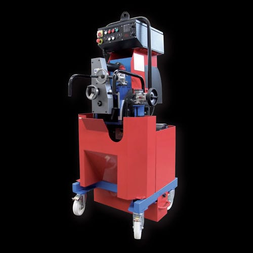 Smussatrice con alimentaziona automatica - Art. 920 J BEVEL - OMCA - elettrica / mobile / per lamiere