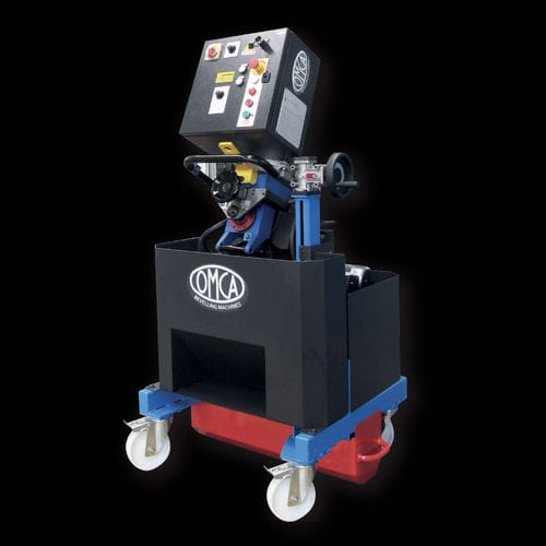 Smussatrice ad angolo regolabile - ART. 900 BIG PLUS - OMCA - elettrica / mobile / per lamiere