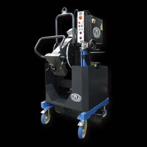 Smussatrice ad angolo regolabile - ART. 930 BIG REVERSE - OMCA - elettrica / mobile / per lamiere