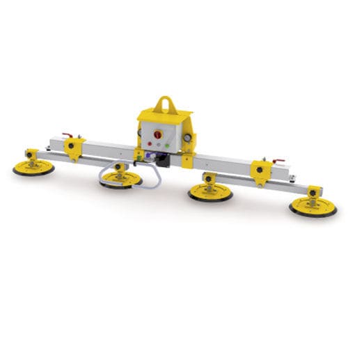Ventosa di sollevamento elettrica - H-4K-1250 - VACU-LIFT Transportsysteme GmbH - monotrave / per lamiera di alluminio / di lamiere in acciaio