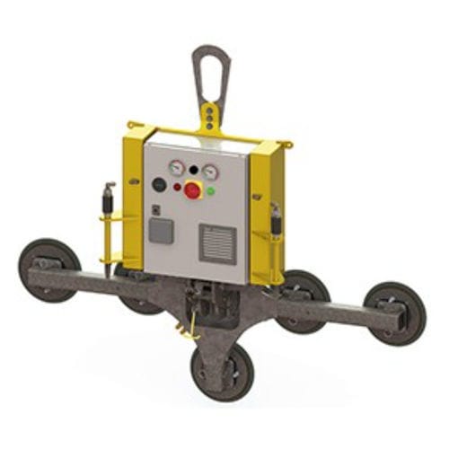 Ventosa di sollevamento per lastra di vetro - DIA 150 BASIC - VACU-LIFT Transportsysteme GmbH - orizzontale / verticale / elettrica