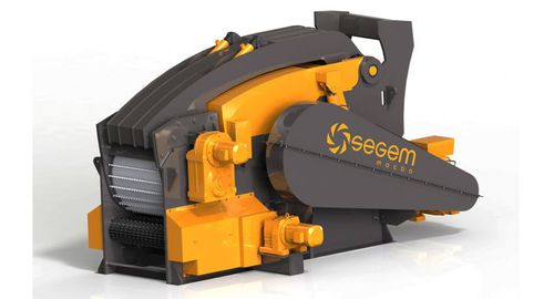 Trituratore monoalbero - 15 - 85 t/h | L series - SEGEM - per legno