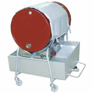 Carrello a mano regolabile - DIABLE - acim jouanin - per fusti / con scalda-fusti