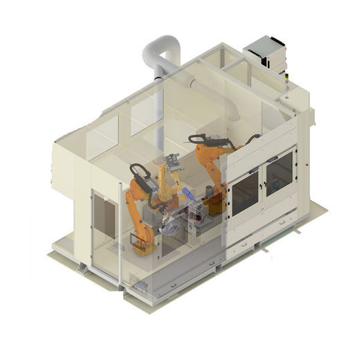 Sbavatrice di lavorazione - W100  - WMS-engineering Werkzeuge-Maschinen-Systeme GmbH - per pezzi in alluminio / per pezzi di grandi dimensioni / per pezzi piccoli
