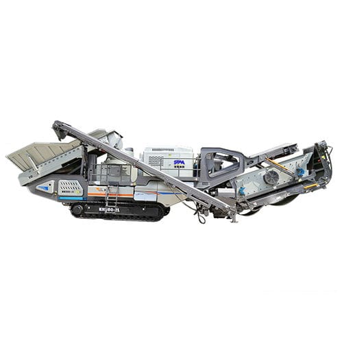 Gruppo di frantumazione e setacciatura a ganascia - K-track - Shibang Industry & Technology Group Co., Ltd. - mobile / cingolato