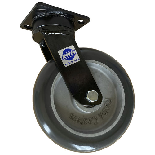Ruota girevole - Freedom® 58  - RWM Casters - con piastra girevole / per carichi medi