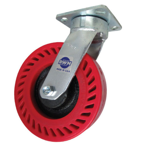 Ruota girevole - 65  - RWM Casters - con piastra girevole / con cuscinetto a sfere / per carichi pesanti