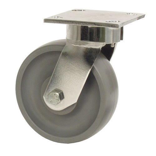 Ruota fissa - S65  - RWM Casters - con piastra girevole / con cuscinetto a sfere / per carichi pesanti