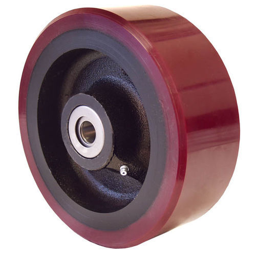 Ruota con fascia - UW  - RWM Casters - in poliuretano / a sfere / 80 shore A