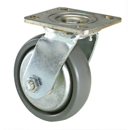 Ruota girevole - WT  - RWM Casters - con piastra girevole / con cuscinetto a sfere / in acciaio