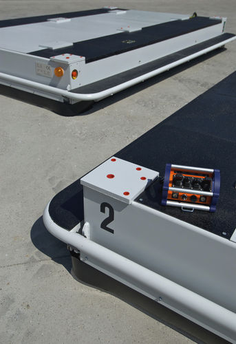 Carrello automotore a batteria - TPP 10 - Seaqx NV - a 2 assi / per carichi pesanti / elevabile