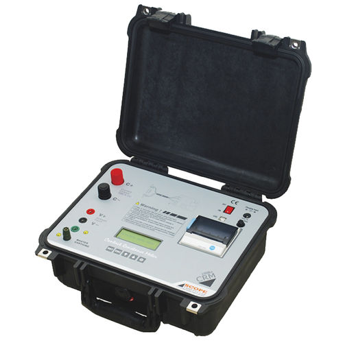 Microohmmetro digitale - CRM 100B+ - SCOPE T&M Pvt. Ltd. - portatile / con bassa resistenza / 4 cavi